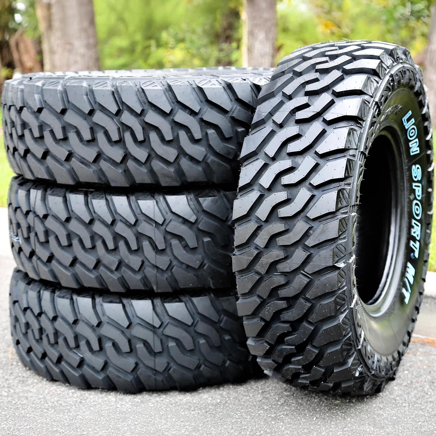 Set of 4 Lion Sport MT 285/75R16 126/123Q E 10 Ply m/t mud Light Truck Tires - Image 3