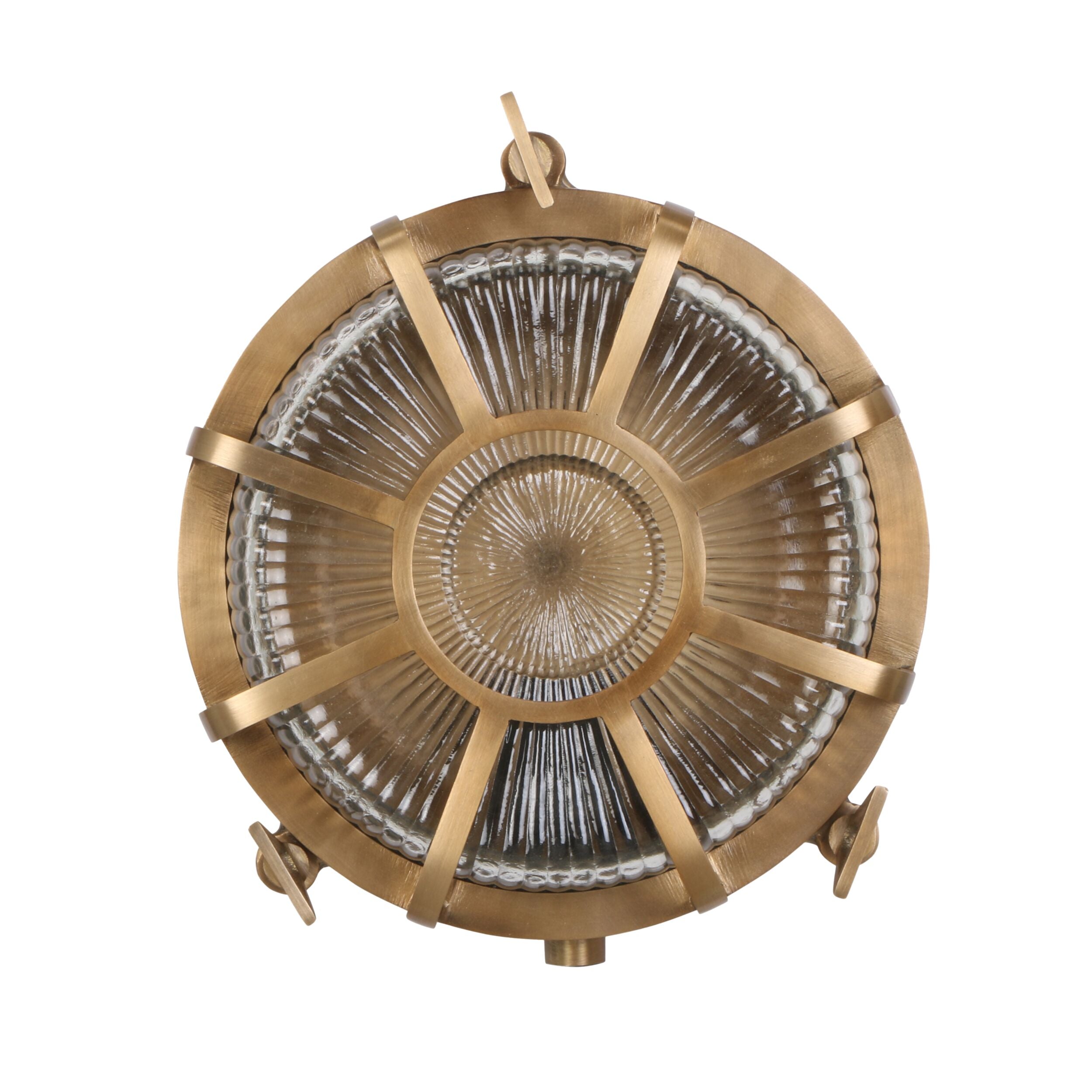 Seagate Exterior Wall Bracket Solid Brass 21x11cm