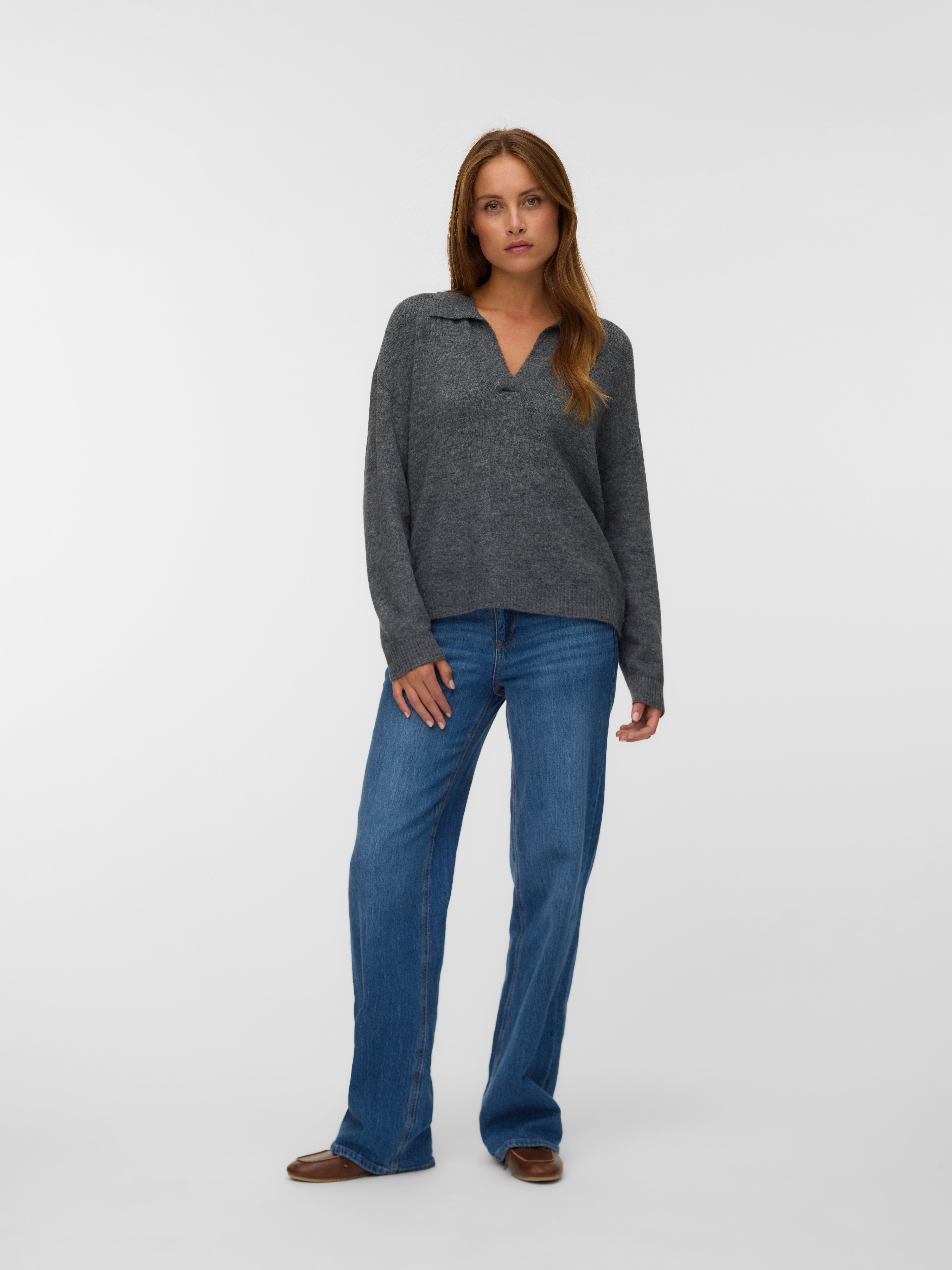 VERO MODA® VMLEFILE Knitted pullover