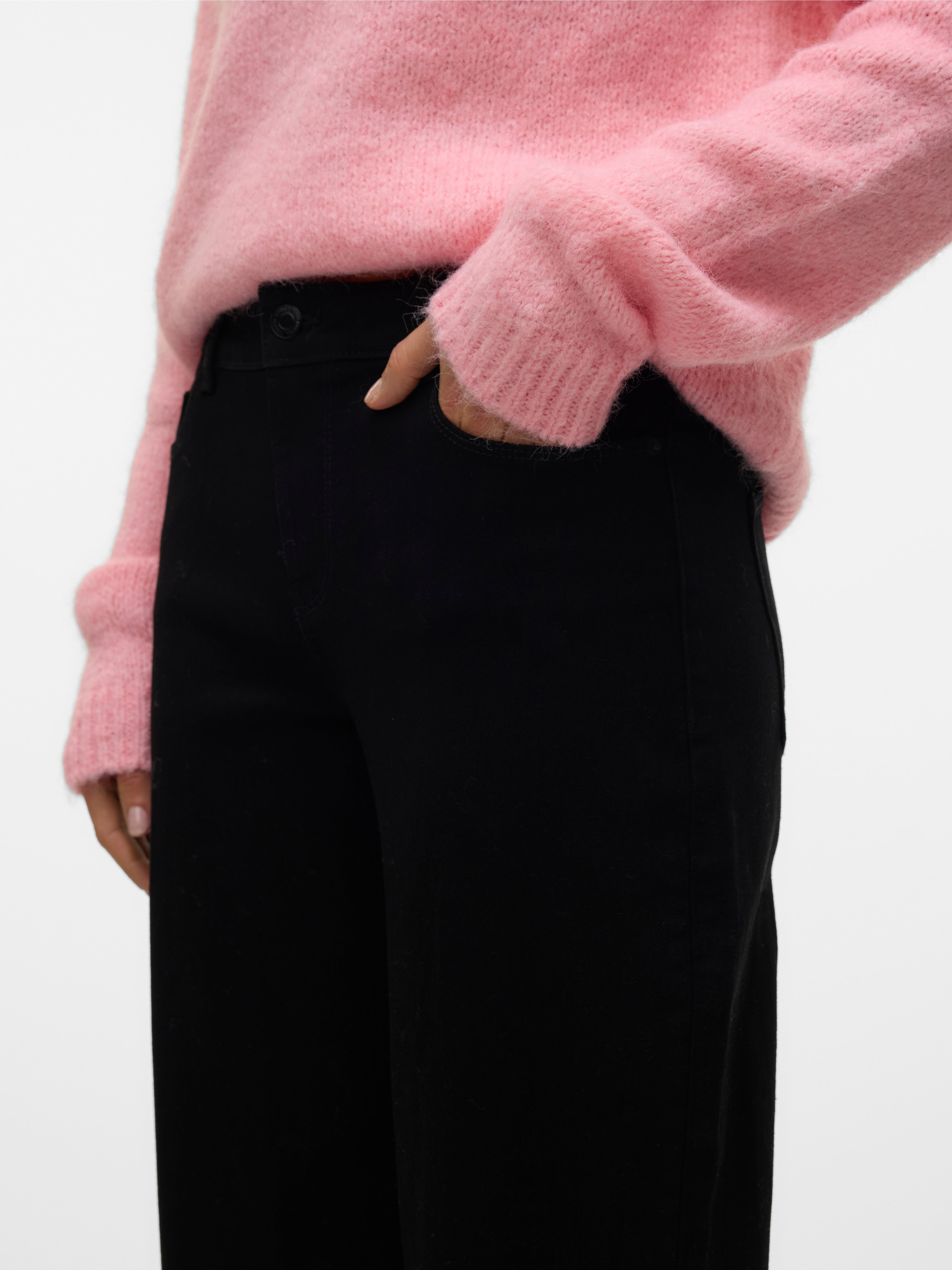 VERO MODA® VMELLY Mid rise Wide Leg Fit Jeans