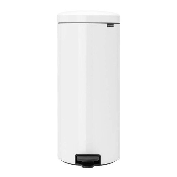 NewIcon pedalbøtte 30L hvit