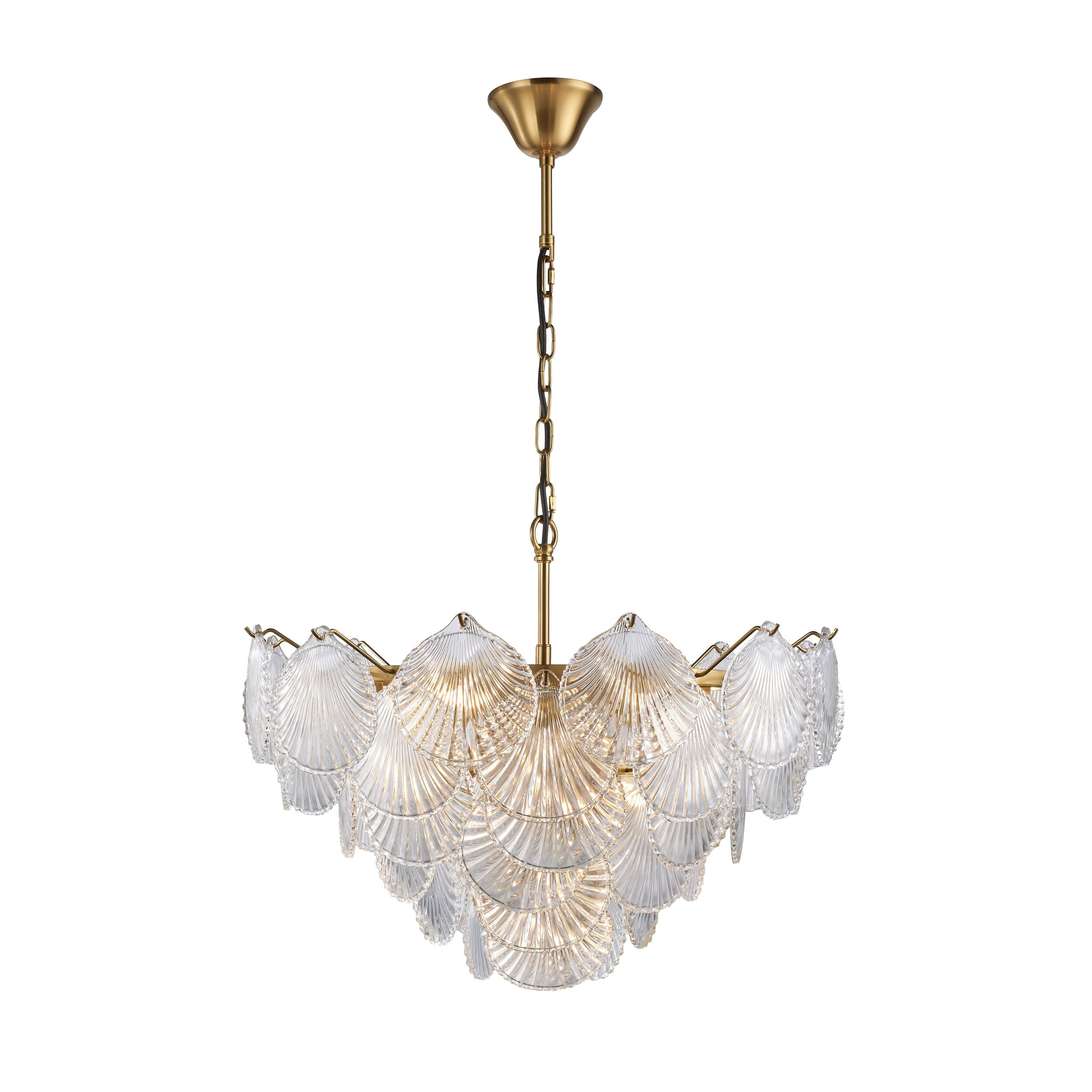 Shelly 8 Light Chandelier 60x46cm