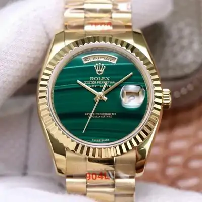 Rolex Day Date President 18238 Malachite Green Dial