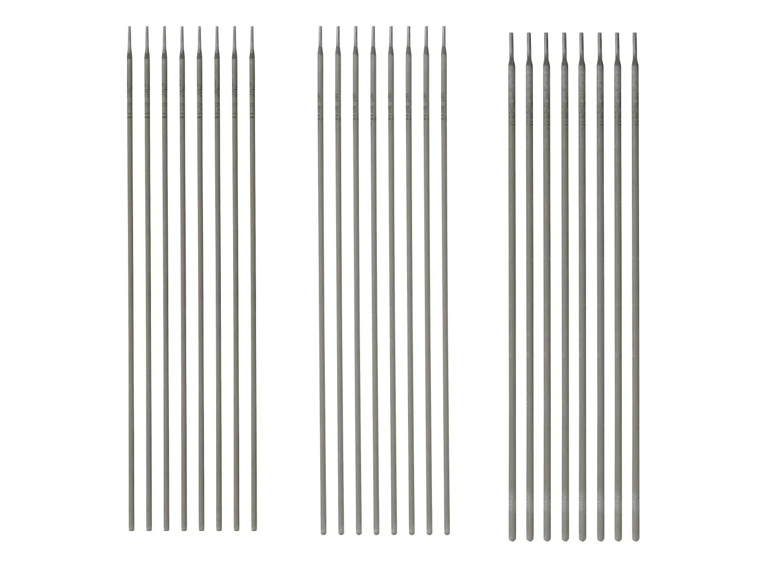 PARKSIDE Lot de 8 lectrodes de soudure universelles