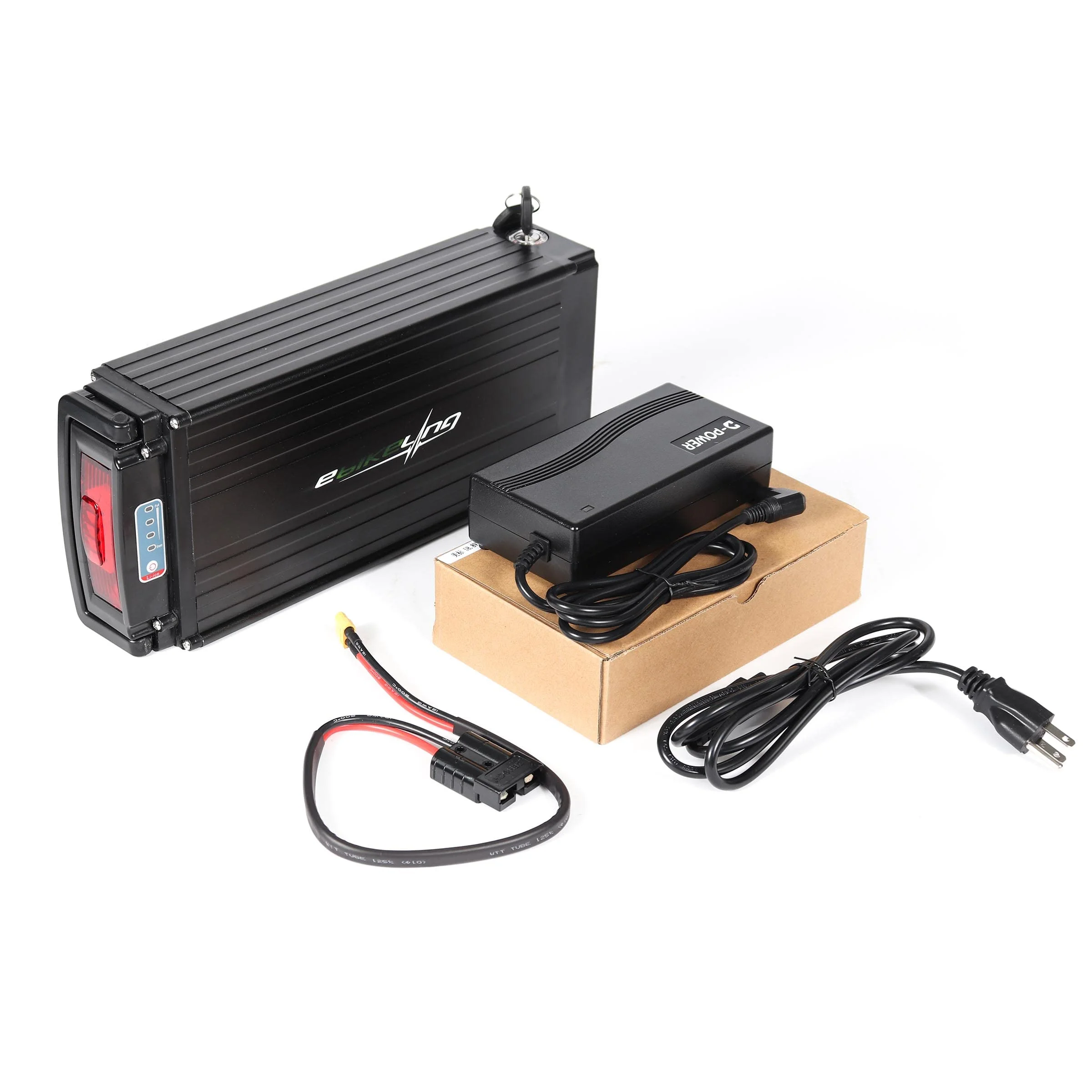 48V 19.2AH Rear-Rack Electric Bicycle ebike Mountain Bike Lithium ion Rechargeable Battery Pack, Perfect Power Solution for Enhanced Performance and Longevity(48V 20AH Rear-Rack) - Image 4