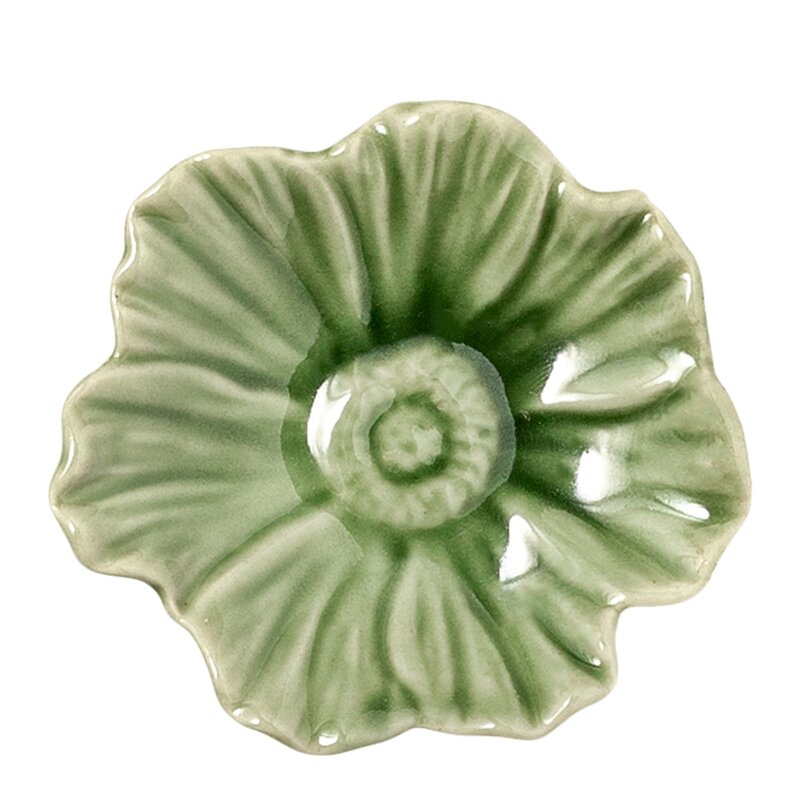 Flora serviettring 6 cm grønn
