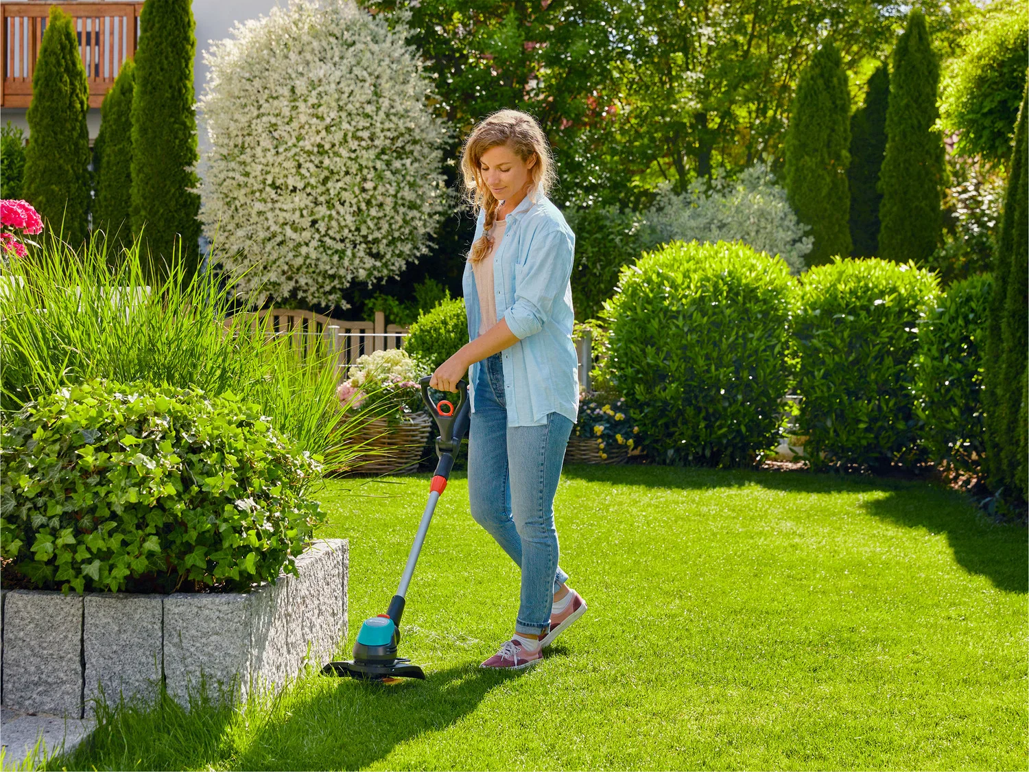 Gardena Coupe-bordures sans fil EasyCut 23/18V Power For All,  28 cm
