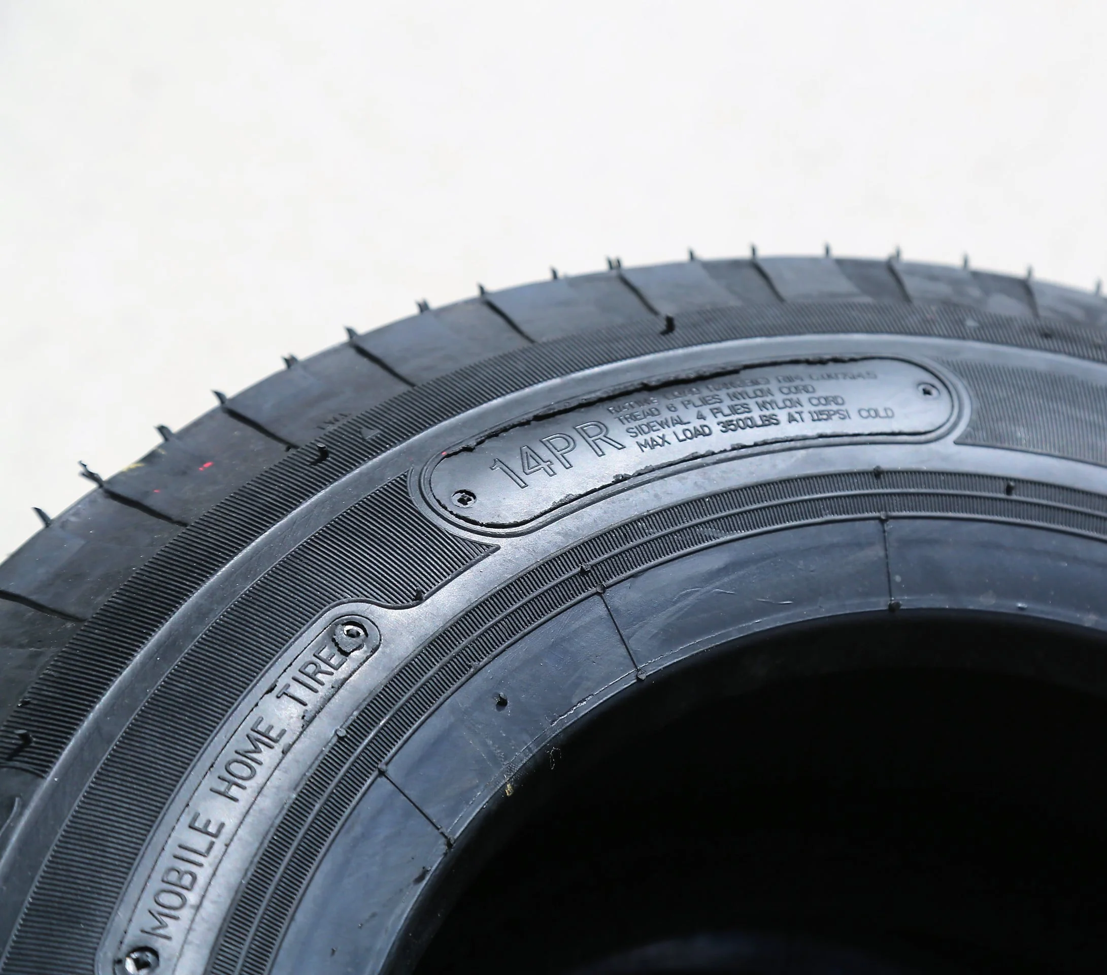 Set of 4 (FOUR) Nama NM519 ST 8 - 14.5 Load G (14 Ply) Heavy Duty Mobile Home Trailer Tires