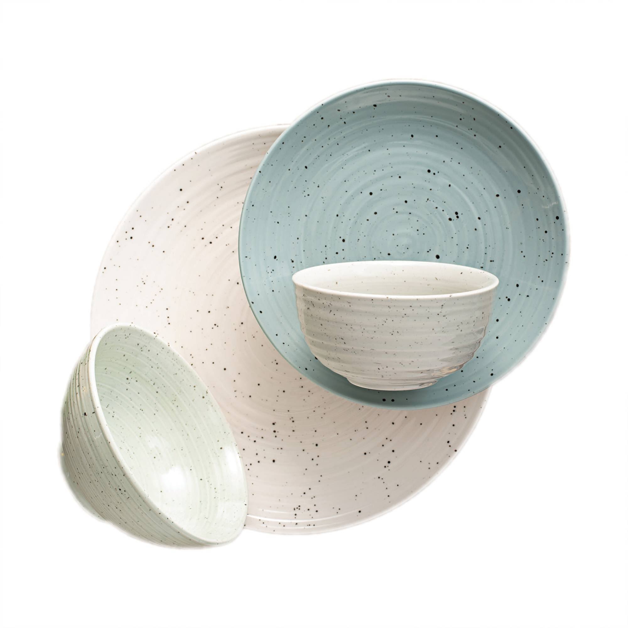 Sango Siterra Mixed 16 Piece Dinnerware Set