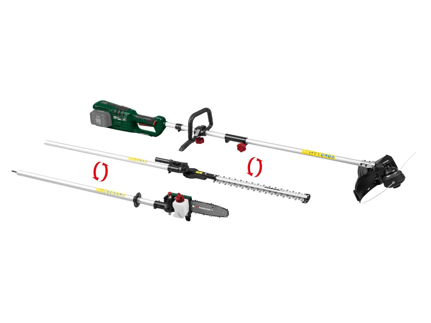 PARKSIDE Outil de jardin multifonction sans fil AKG 40-Li A1, 40 V