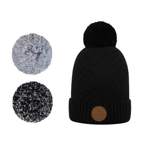 Bonnet Jungle Bird Noir