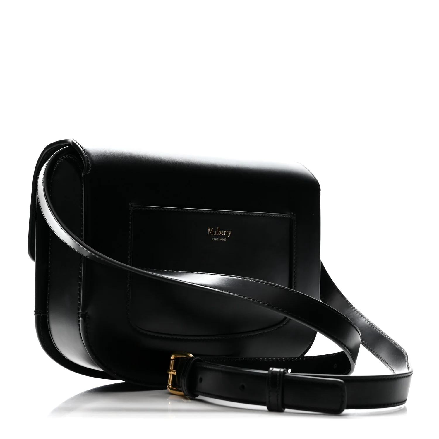 Super Lux Calfskin Small Pimlico Satchel Black