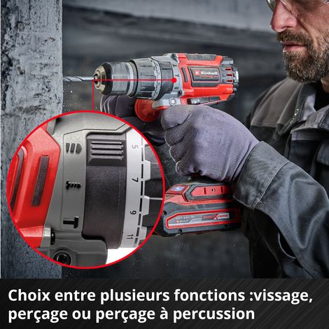 Einhell Professional Perceuse Visseuse à percussion sans fil TP-CD 18/70 Li-i BL - Solo PXC (18 V, Brushless, Couple : 70 Nm) Livré avec sans Batteries ni Chargeur — vue 4