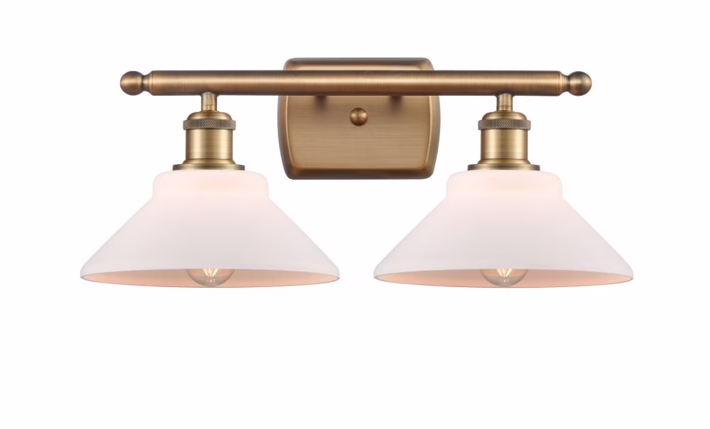 Innovations Lighting - Orwell - 2 Light Bath Vanity In Industrial Style-10(Antique Copper)