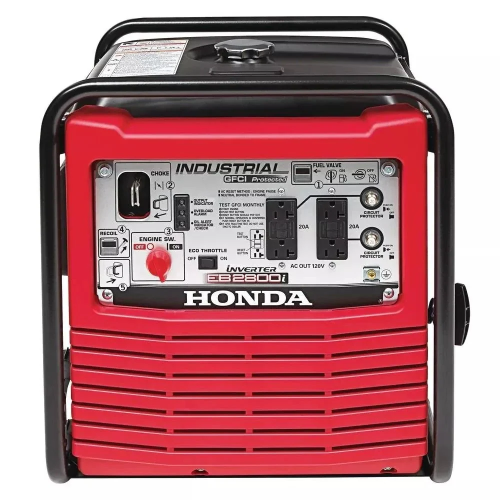 2,800-WATT Gasoline Powered Portable Industrial Inverter Generator