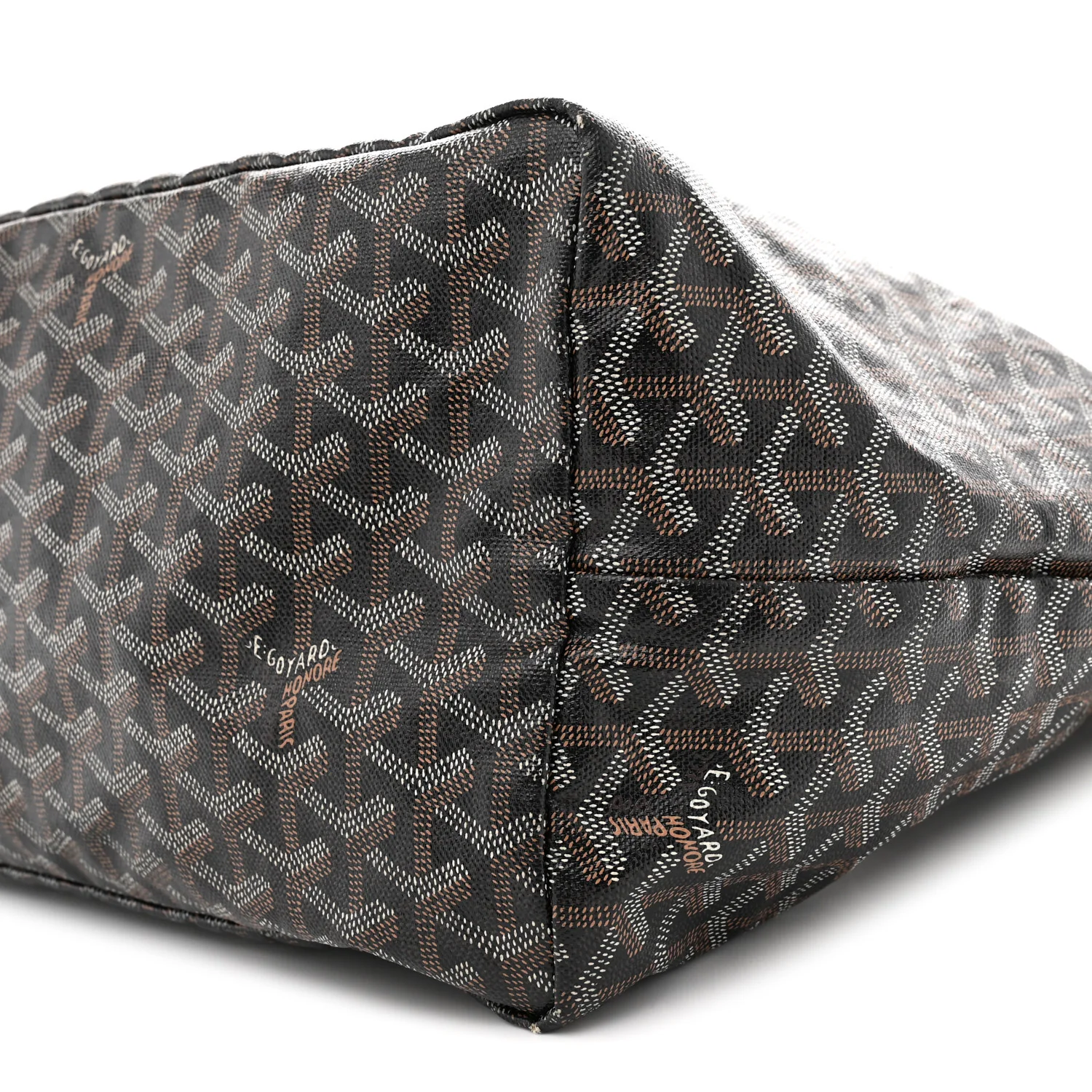Goyardine Saint Louis GM Black Gold