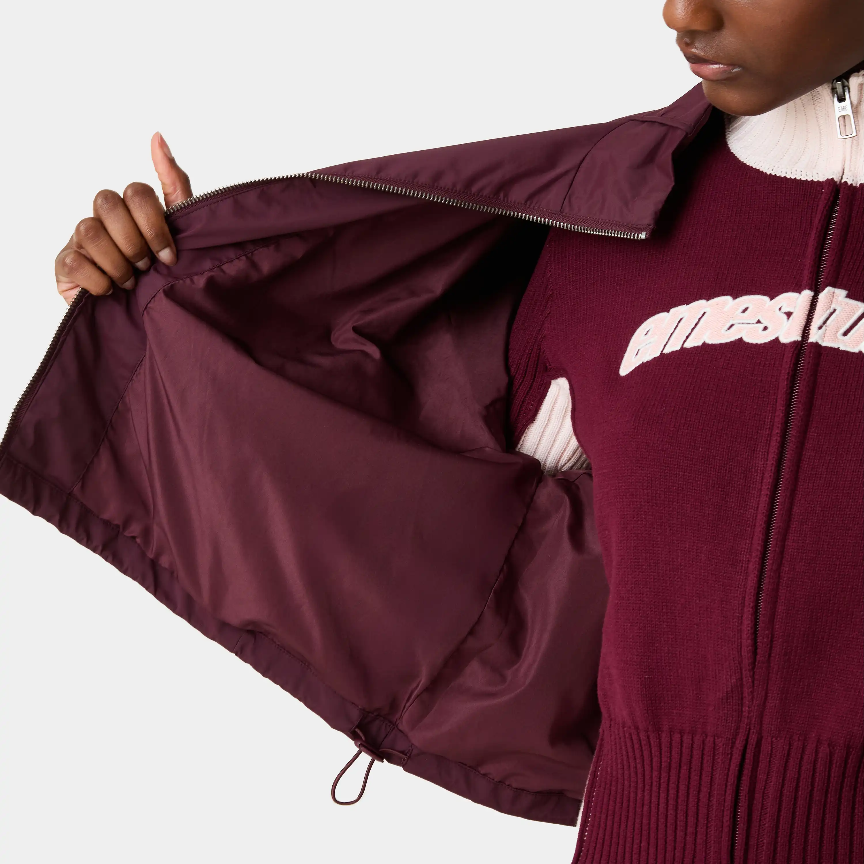 Turb Burgundy Set Jacket