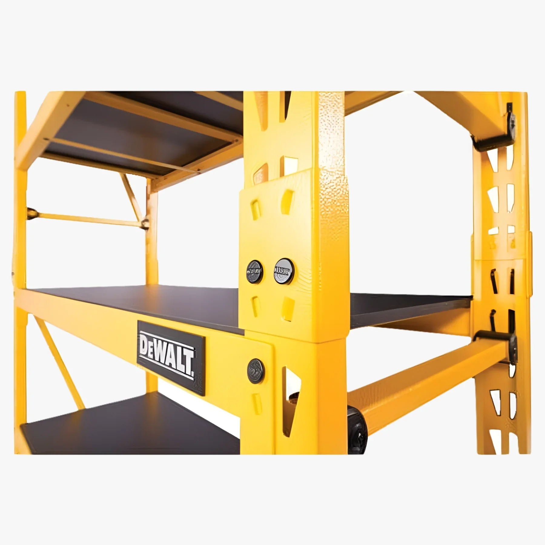 DEWALTRAKDXST4500 4FT 3SHLF INDUST RACK YELLOW