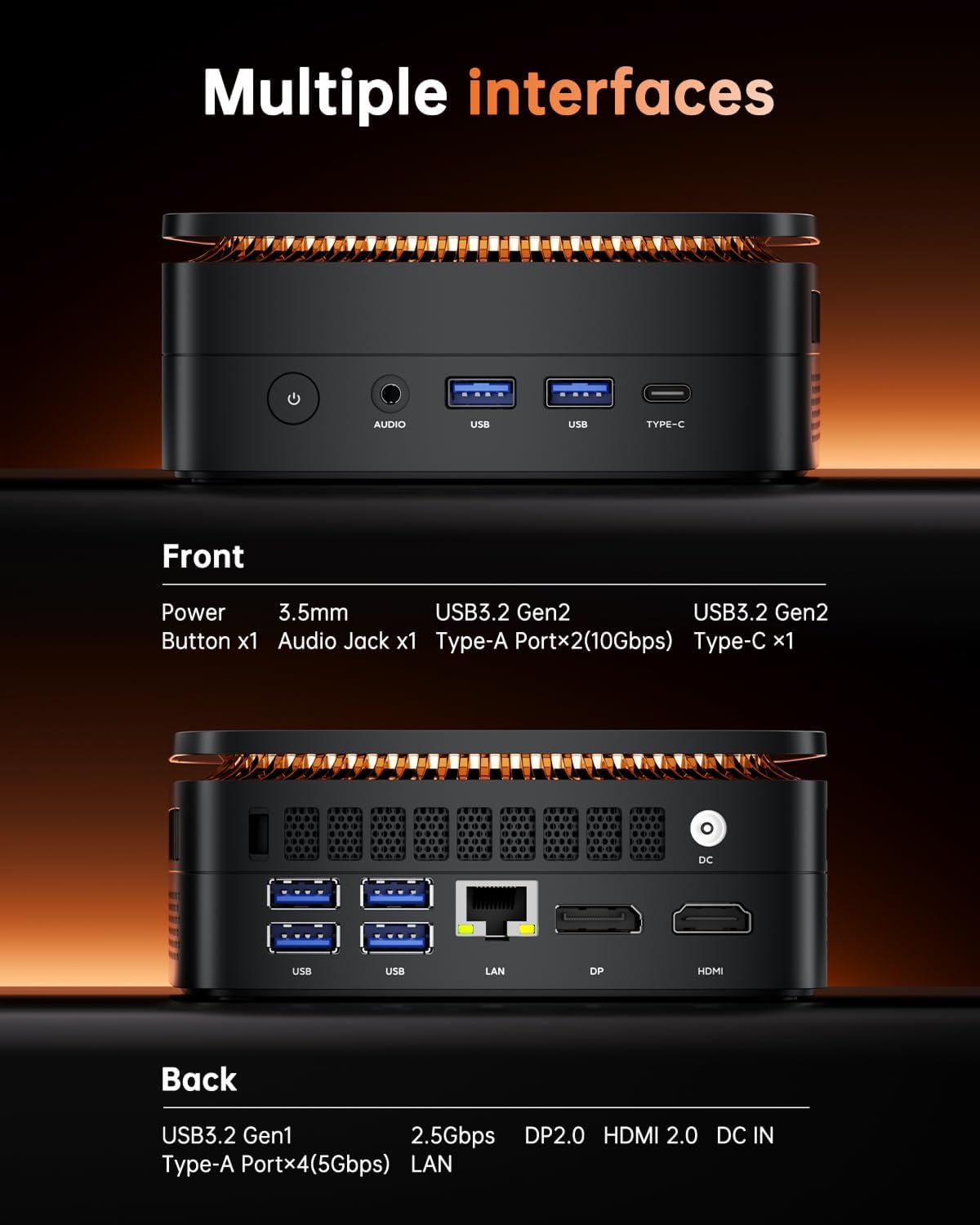 KAMRUI Mini PC  AMD Ryzen 7 6800H Mini Gaming Computers(8C/16T  Max 4.7GHz)  32GB RAM 512GB SSD Micro Desktop Computer  Triple Display  WiFi 6  BT5.2  2.5Gbps LAN  Small PC Office Home