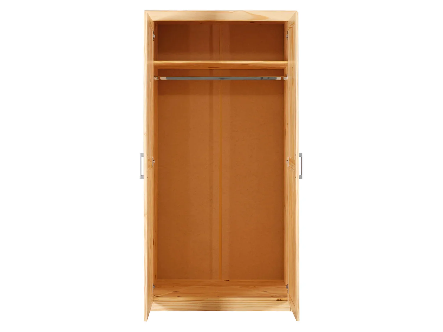 Inter Link Armoire  vtements en pin massif, veines naturelles