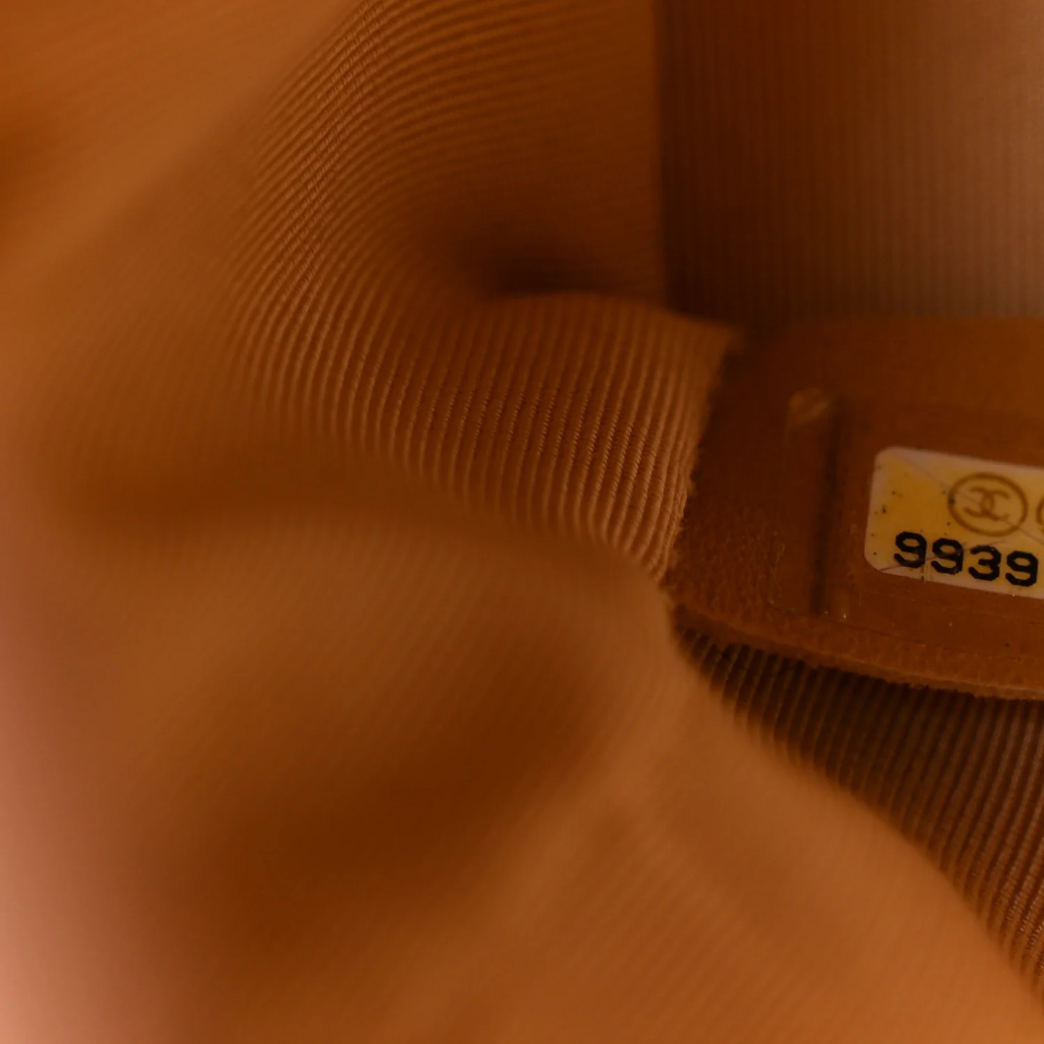 Caviar Quilted Small Bowler Beige