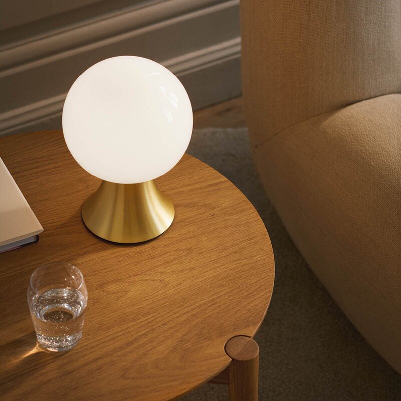 Noor LED-lampe 23 cm messing