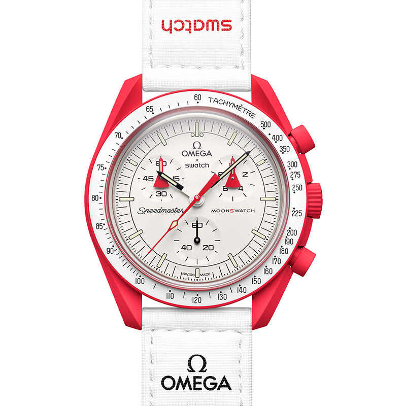 SWATCH x OMEGA 時計 MISSION TO MARS