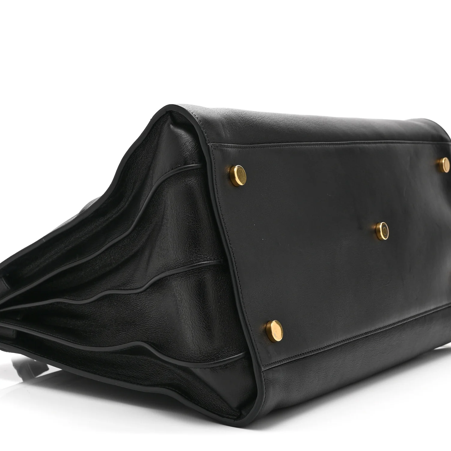 Calfskin Large Sac de Jour Carryall Black