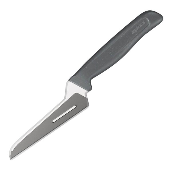 Offset skrellekniv 10 cm grå