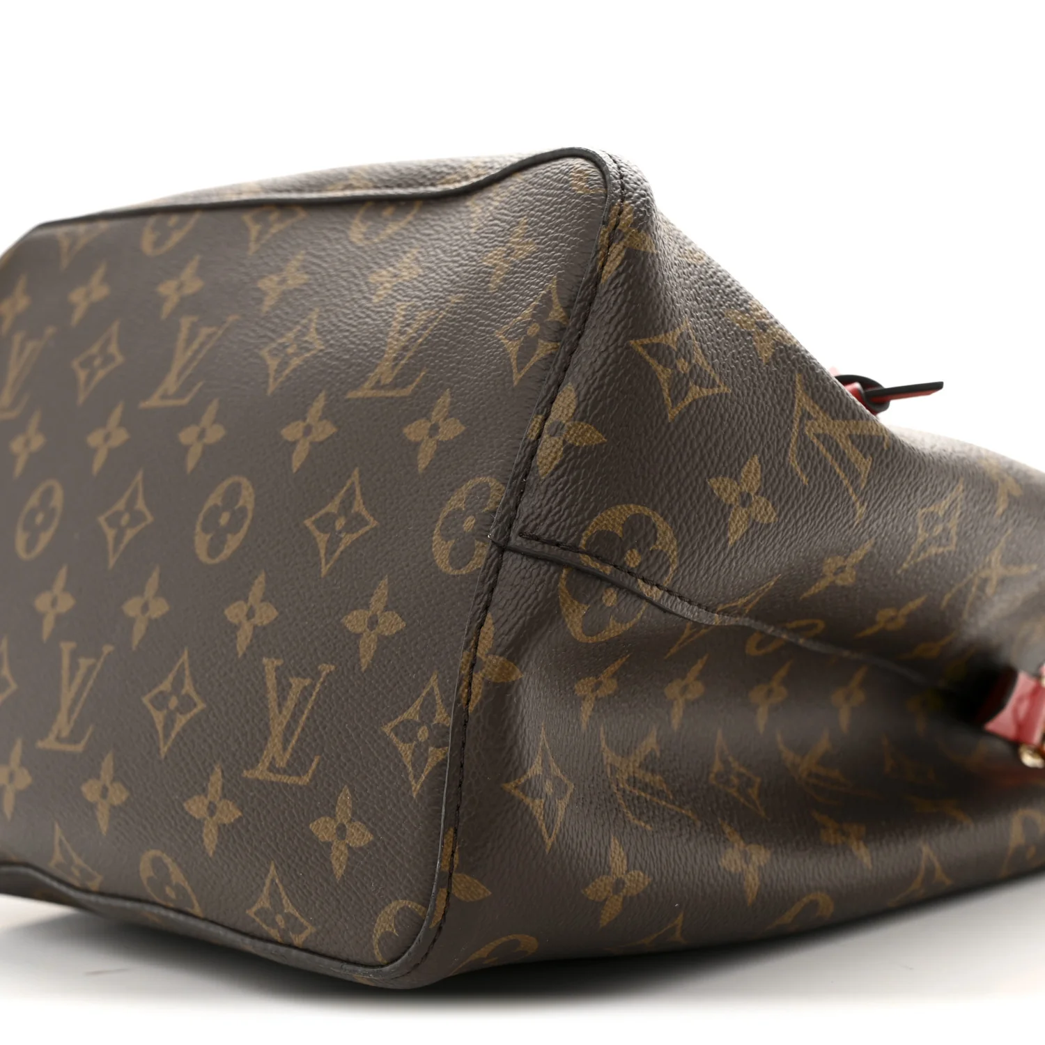 Monogram Braided Neonoe Coquelicot