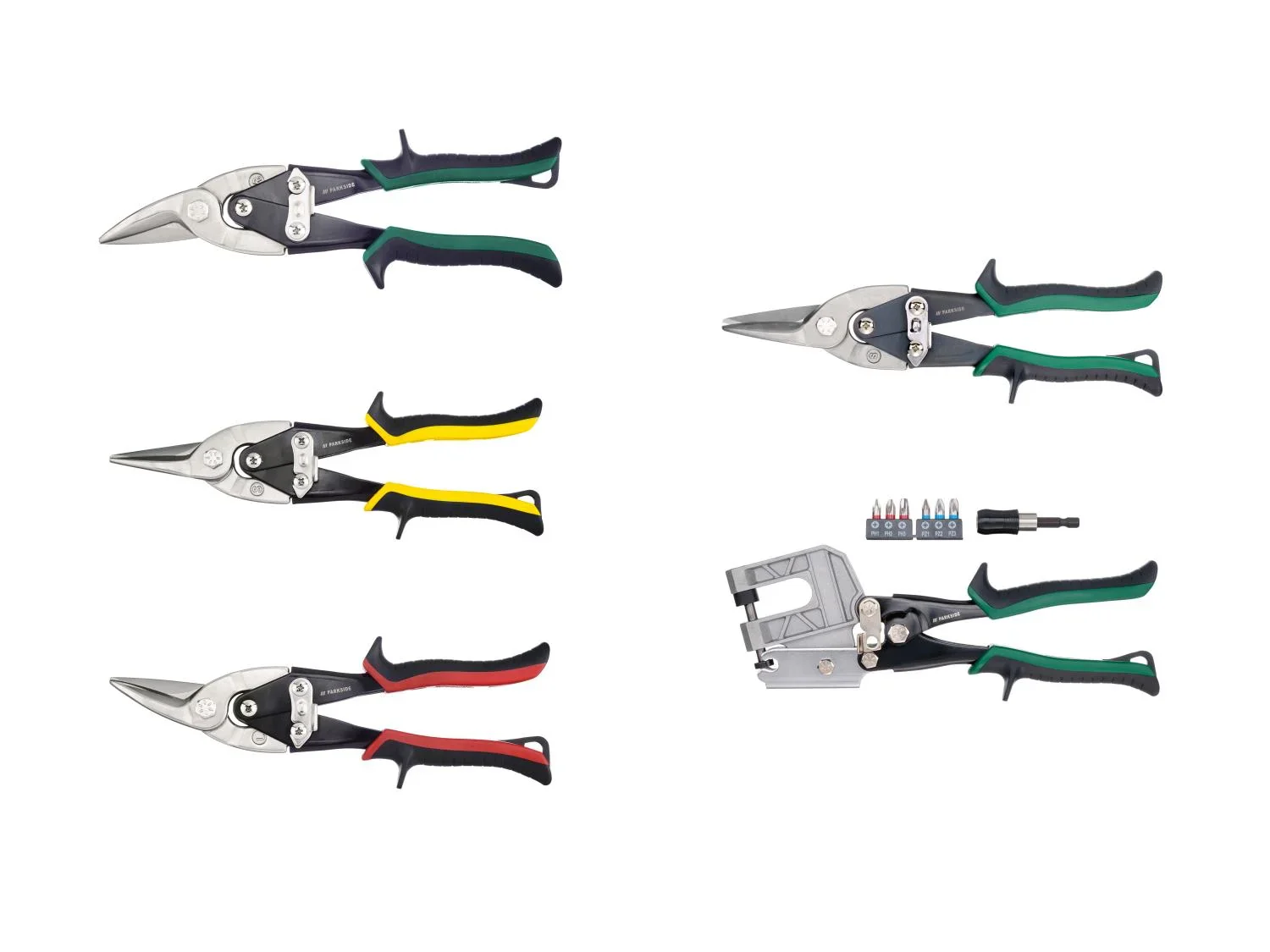 PARKSIDE Set de cisailles  tle ou Set de plaquiste