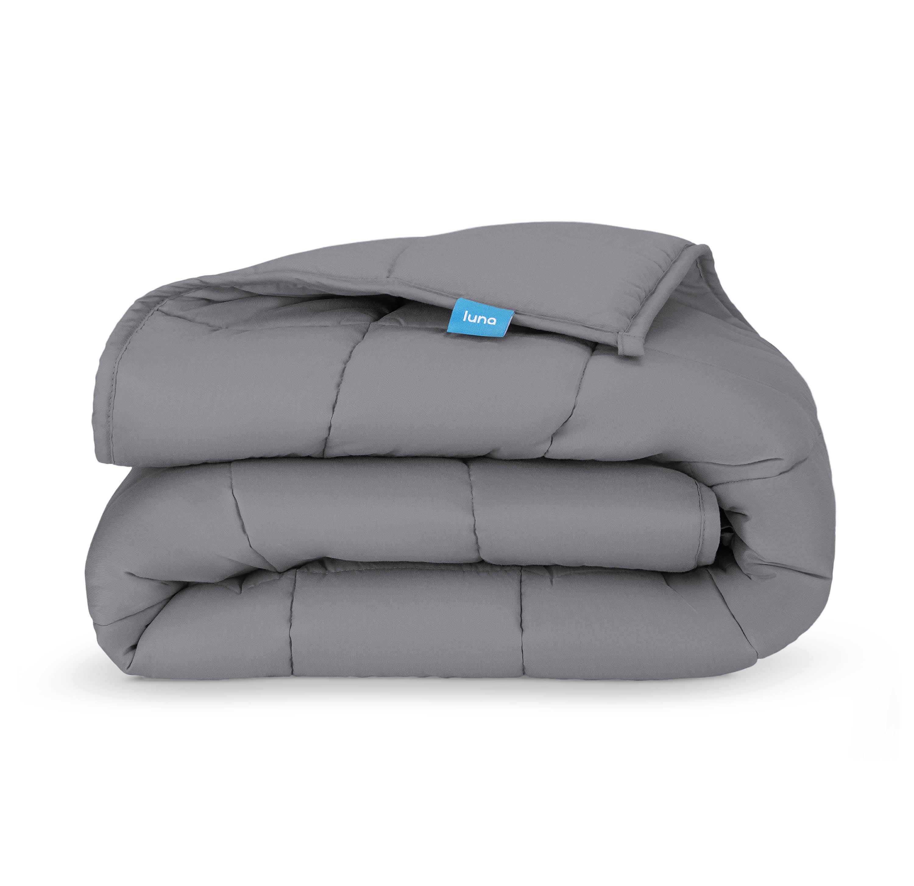 Luna 20 lbs Weighted Blanket, Queen - Dark Grey