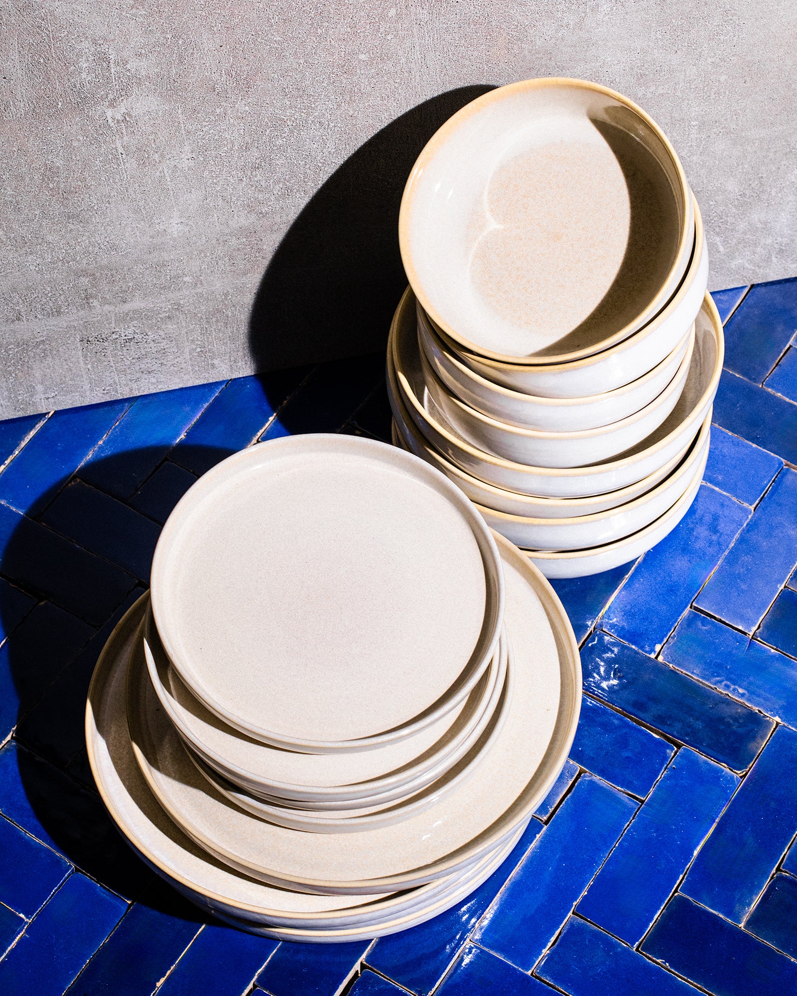 CORDOAMA - TABLEWARE SET MODERN SAND 16 PIECES