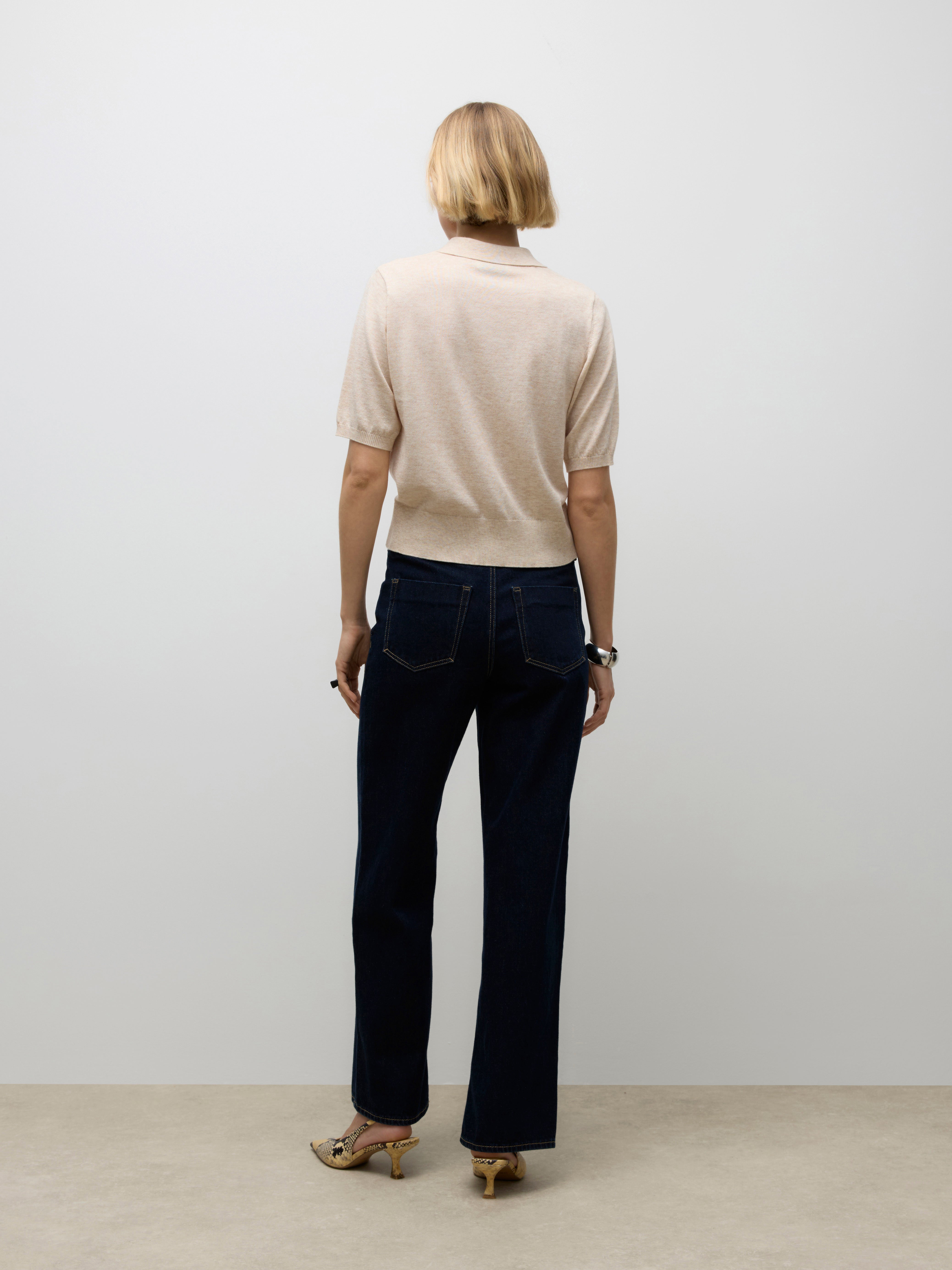 VERO MODA® AWSIKITA Knit Polo-Shirt