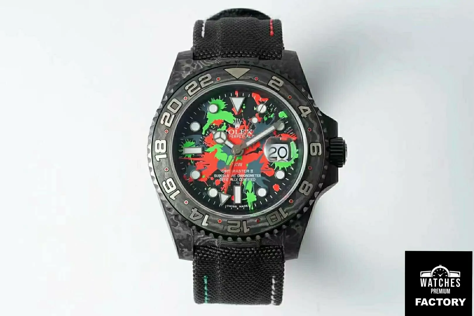 Rolex GMT-MASTER II Diw Black Strap