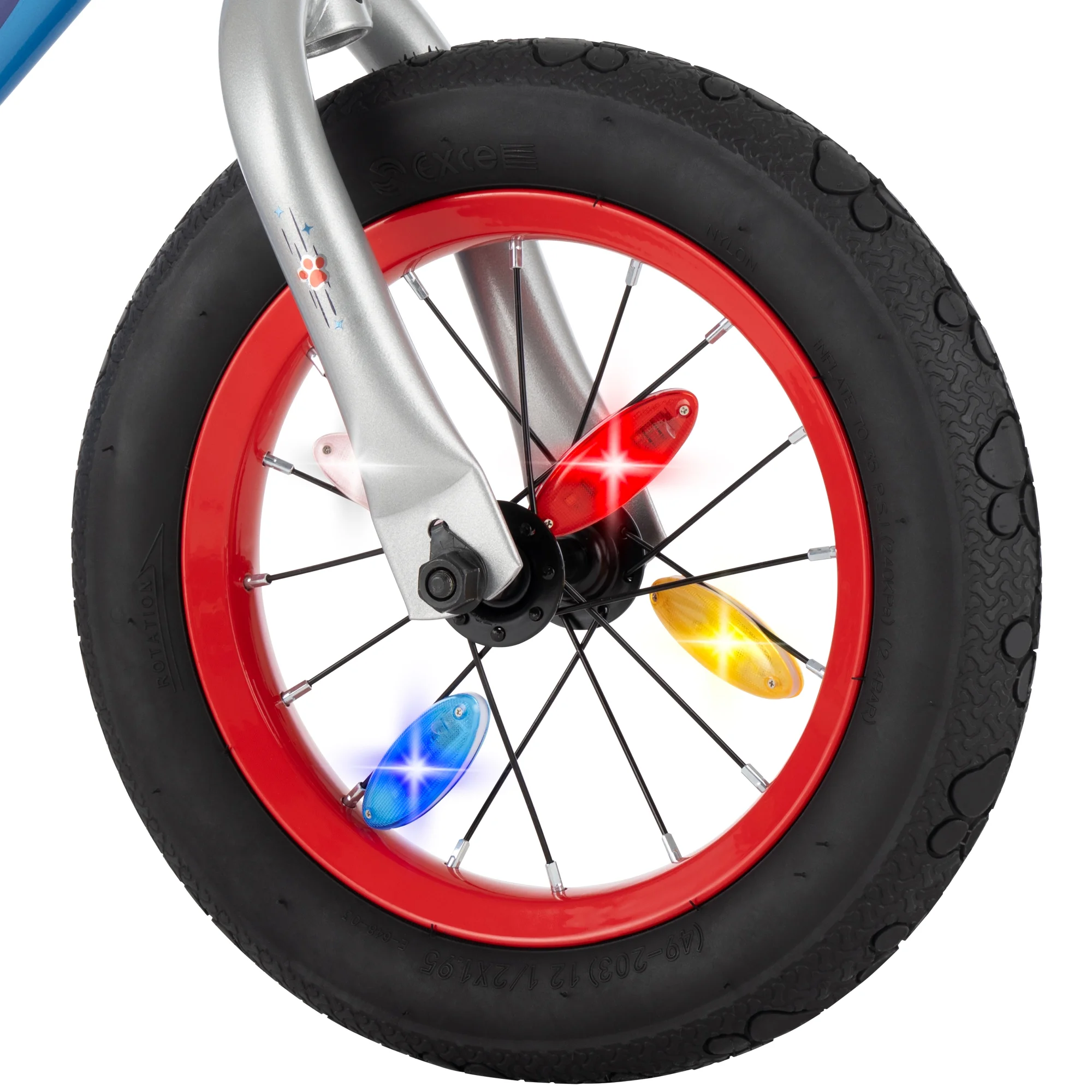 12" Paw Patrol Kids' Bike, Fits Riders 3'1" 3'5", Blue, Child, Boy's - Image 8