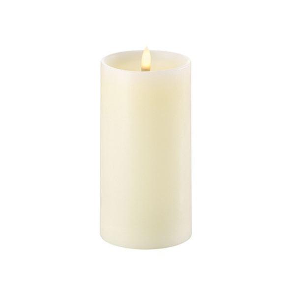 LED-lys 15x8 cm ivory