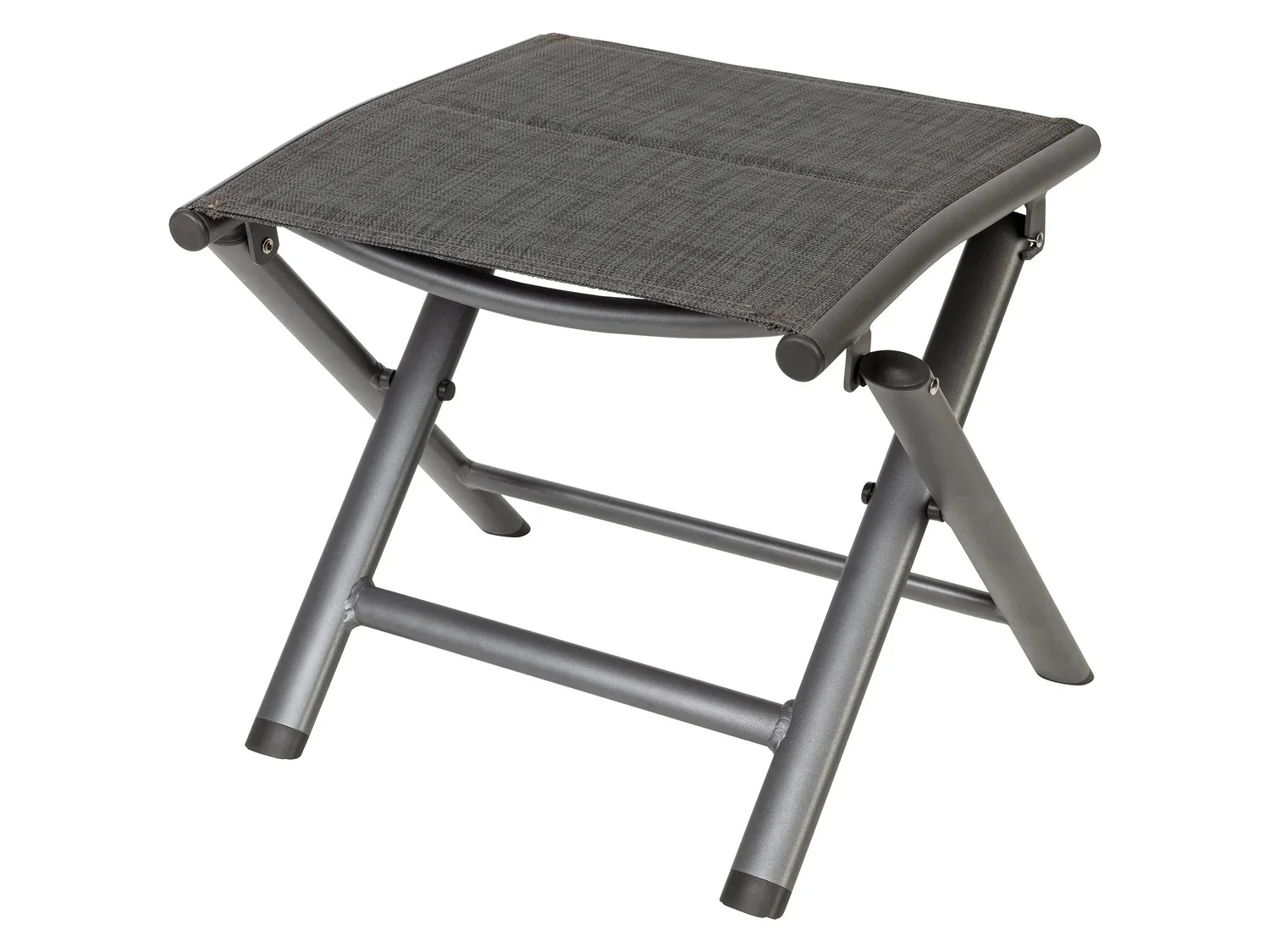 LIVARNO home Tabouret pliable en aluminium Toronto, anthracite