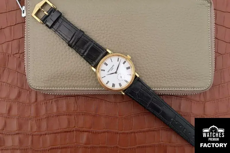 Patek Philippe Calatrava 5119G-002 Rose Gold White Dial