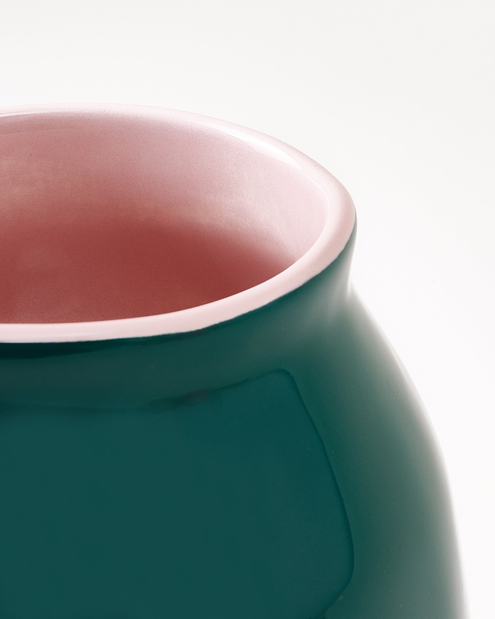 SOMBRA - VASE S DARK GREEN ROSÉ