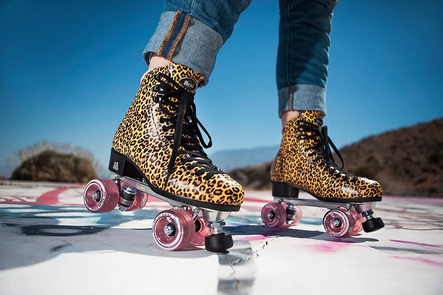 Quad Roller Skates Jungle Leopard(5 Adult) - Image 6