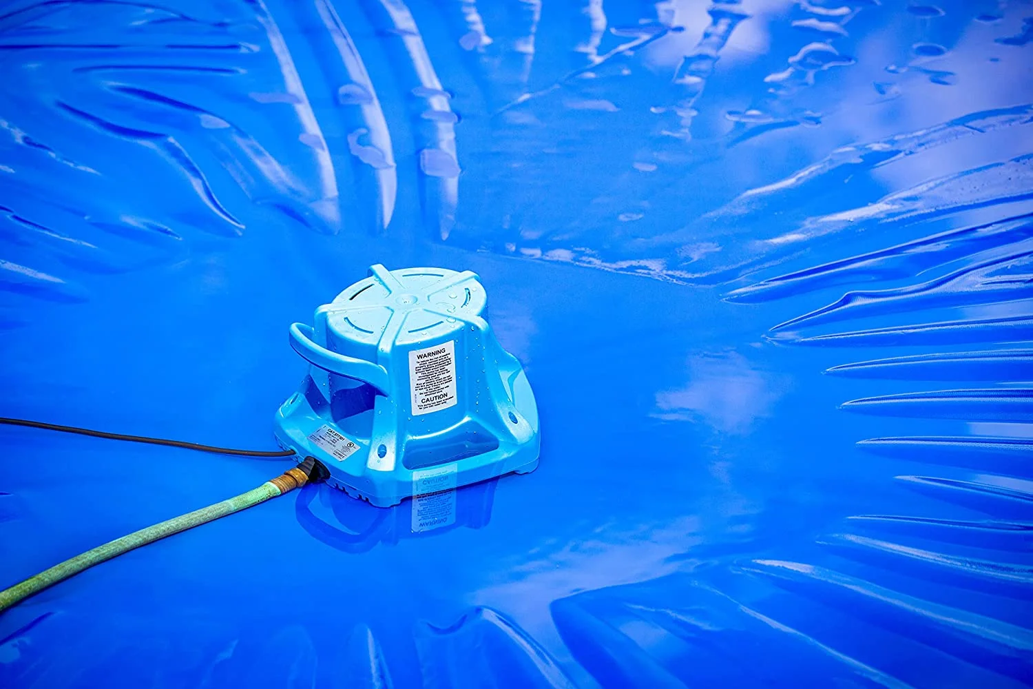 APCP 1700 115 Volt, 1/3 HP, 1745 GPH, Automatic, Submersible, Swimming Pool Cover Pump with 25 Ft Cord, Light Blue, 577301(Blue) Image 5