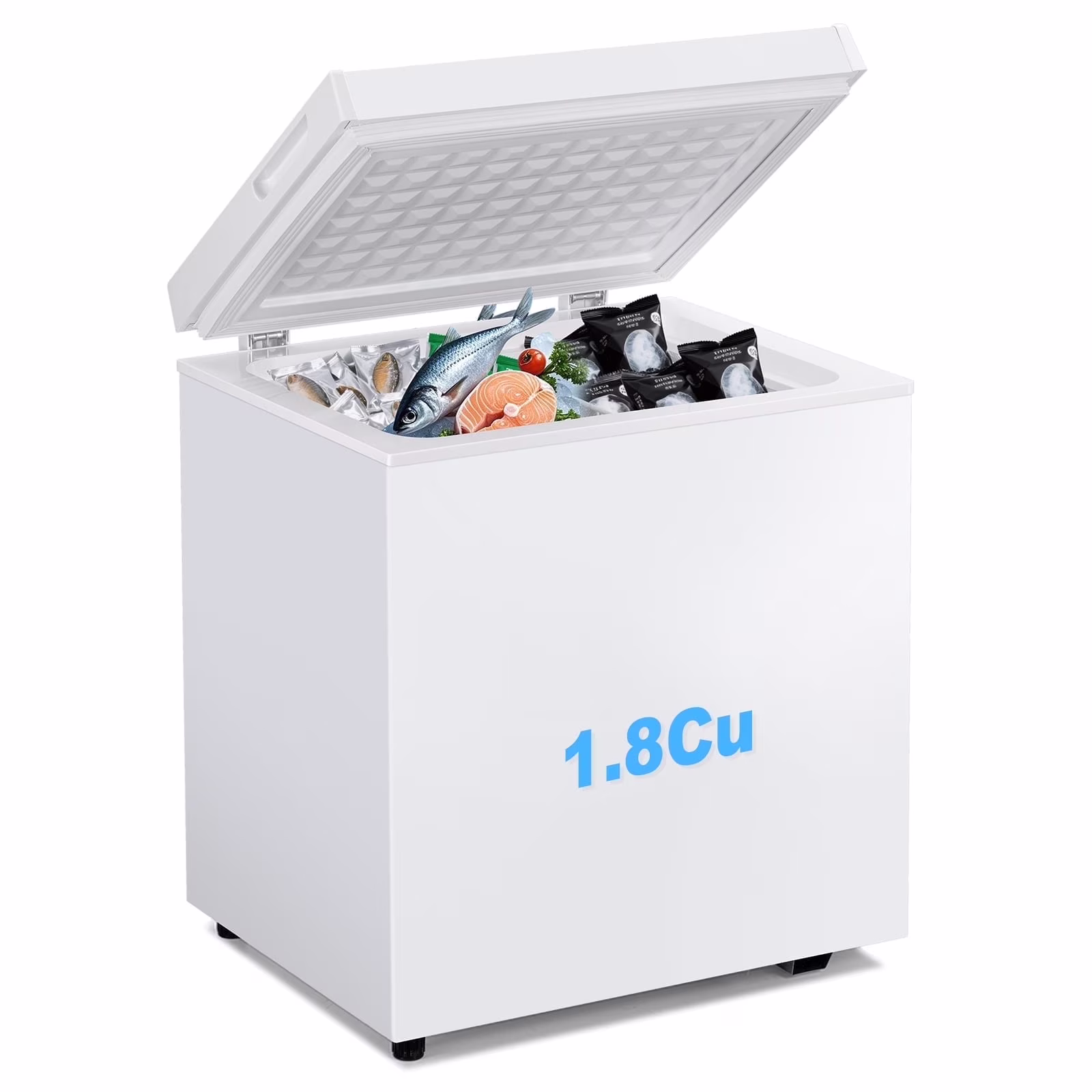 1 8 Cu ft Apartment, Dorm, Office Use Chest Freezer(1 8 cu ft)