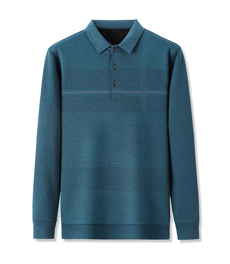 Polo décontracté à revers pour homme
