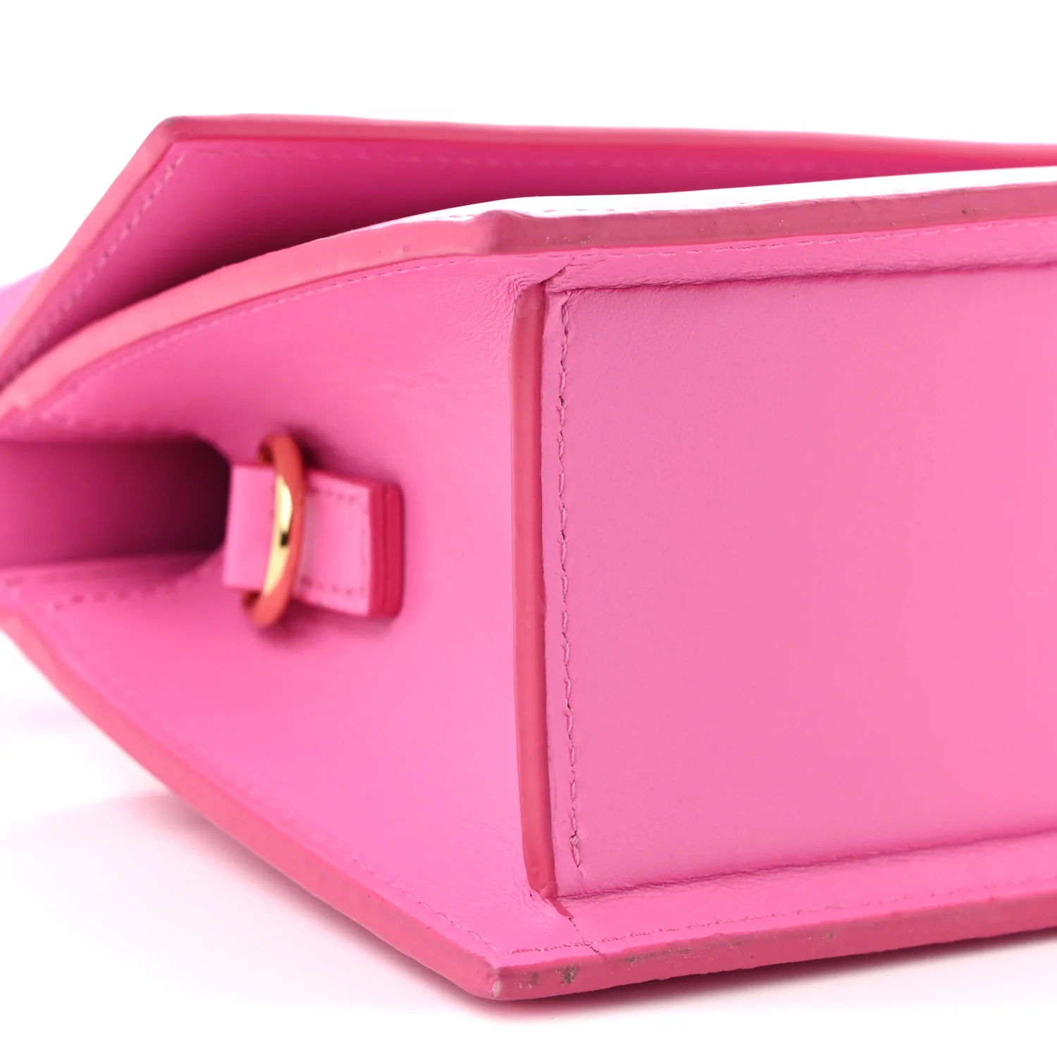 Calfskin Le Chiquito Noeud Dark Pink
