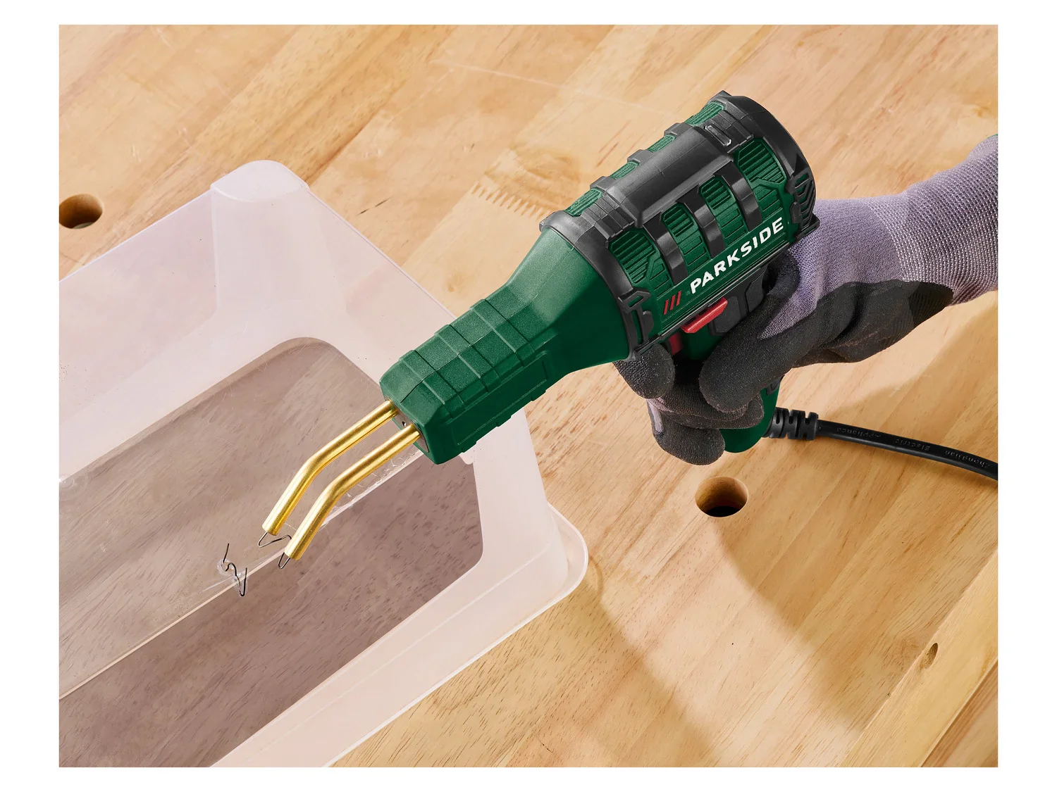 PARKSIDE Pistolet de soudage plastique PKSP 50 A1, 50 W