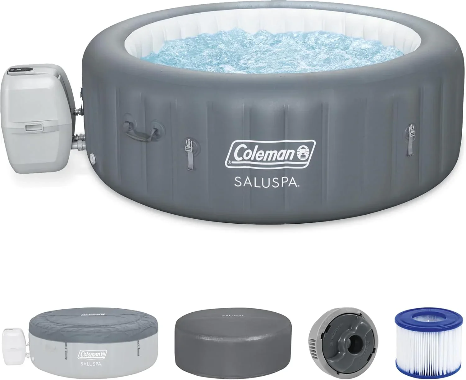 Spa gonflable extérieur Bestway Palm Springs EnergySense Smart AirJet Plus pour 4 à 6 personnes