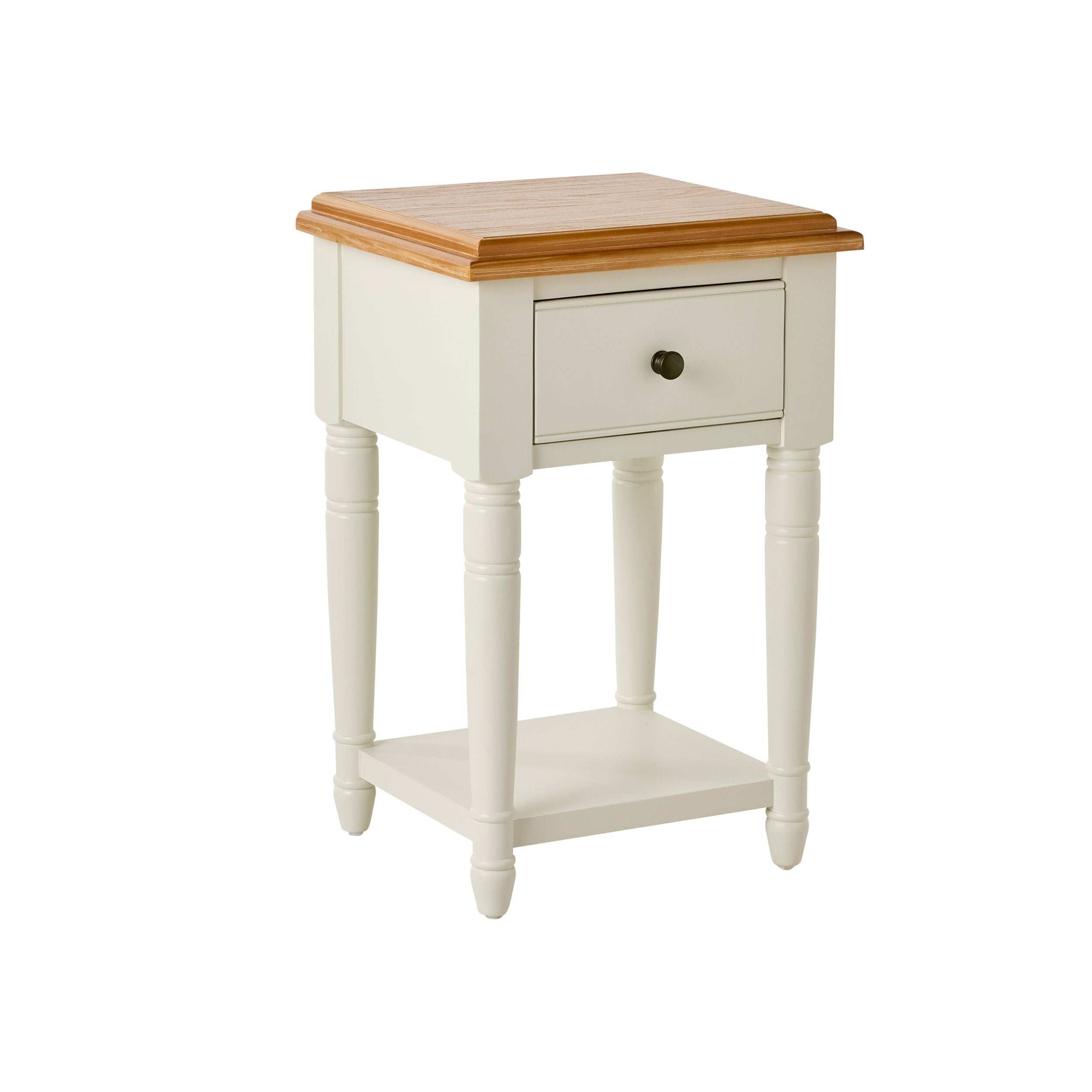 Clover 1 Drawer Bedside Table / Side Table