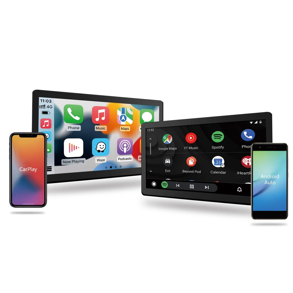 U2 X Pro Wireless CarPlay Android Auto Car Adapter 2 in 1 for Wired CarPlay Cars Smart Button Faster Connection OTA Update Image 3