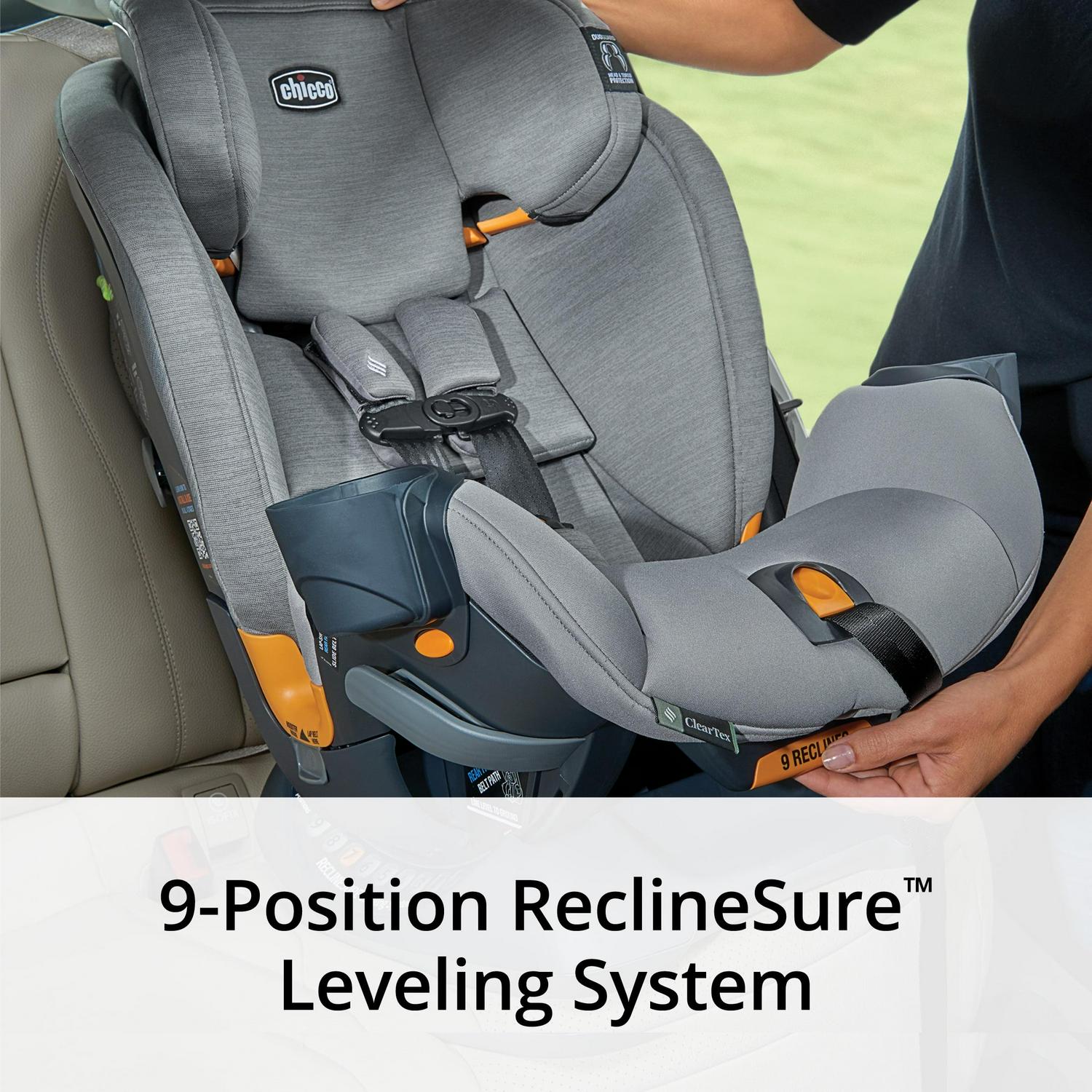 OneFit ClearTex All-in-One Car Seat Slate (Grey). New - Image 10